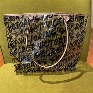 Victoria’s Secret clear tote bag